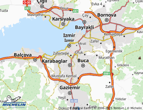 MICHELIN 2. Kadriye map - ViaMichelin