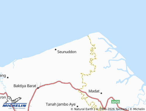 MICHELIN Lhok Rambideng map - ViaMichelin