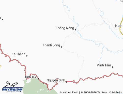 Carte MICHELIN Thanh Long - ViaMichelin