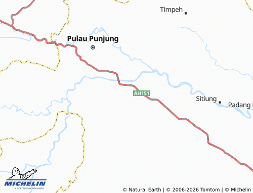 Mapa MICHELIN Sungai Dareh - ViaMichelin