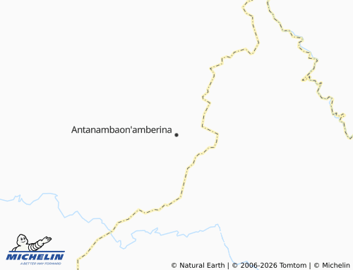 MICHELIN Antanambaon'amberina map - ViaMichelin