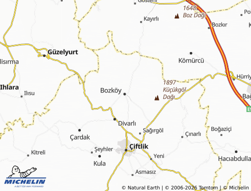 MICHELIN Yenikent map - ViaMichelin