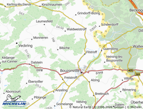 Mapa MICHELIN Beckerholz - ViaMichelin