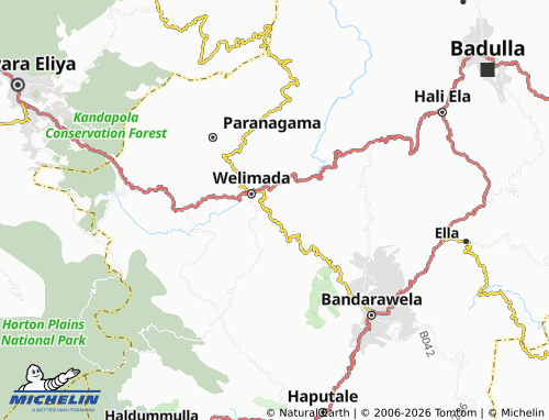 MICHELIN Ketakella map - ViaMichelin
