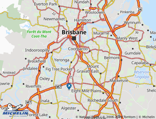 MICHELIN Annerley map - ViaMichelin