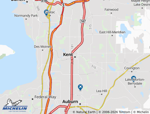 Mappa MICHELIN Kent - ViaMichelin
