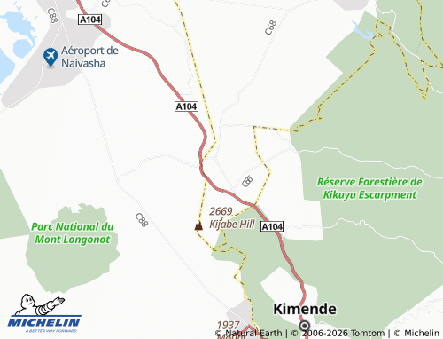 Mapa MICHELIN Mugumo - ViaMichelin
