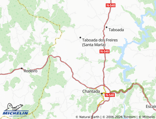 MICHELIN Montecelos map - ViaMichelin