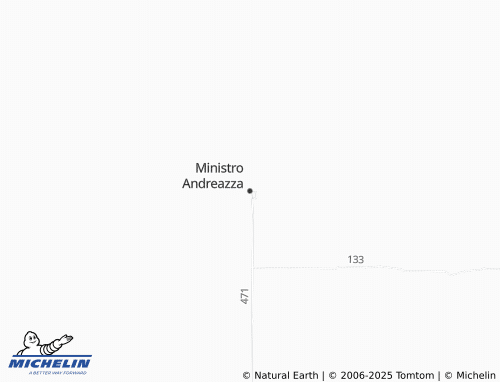 MICHELIN Ministro Andreazza map - ViaMichelin