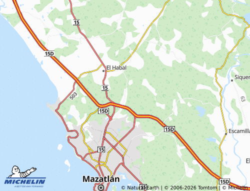 MICHELIN El Chilillo map - ViaMichelin