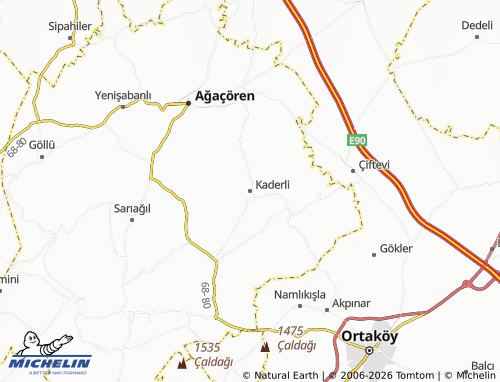 MICHELIN Kaderli map - ViaMichelin