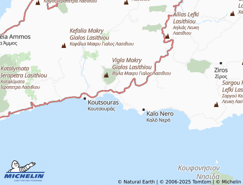 MICHELIN Pilalimata map - ViaMichelin