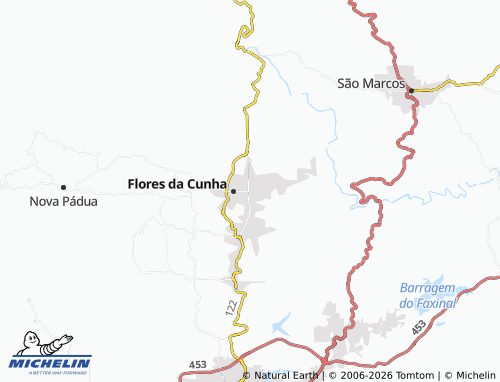 Mapa MICHELIN Centro - ViaMichelin