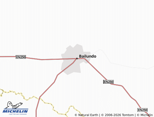MICHELIN-Landkarte Bailundo - ViaMichelin