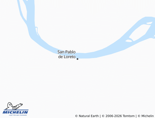 Mappa MICHELIN San Pablo de Loreto - ViaMichelin