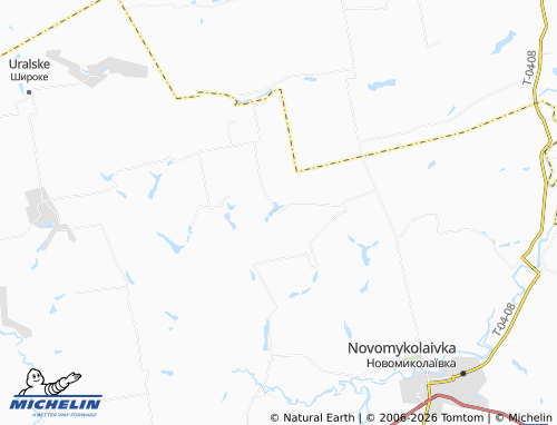 MICHELIN Kashtanivka map - ViaMichelin