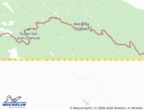 MICHELIN Plan Río Azul map - ViaMichelin