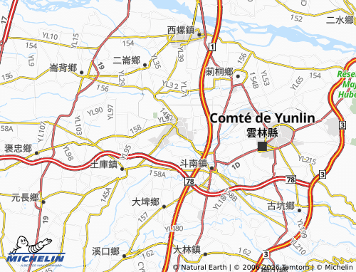 Kaart MICHELIN hu wei zhen - ViaMichelin