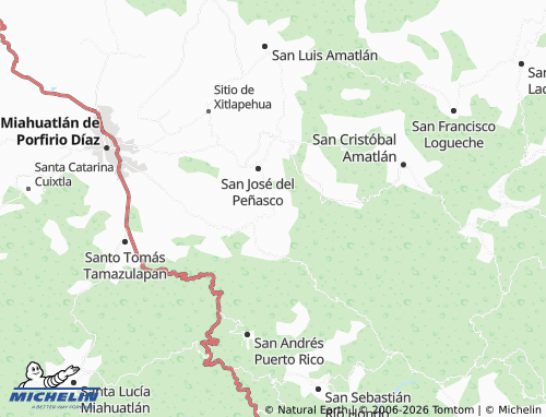 MICHELIN El Yagalán map - ViaMichelin