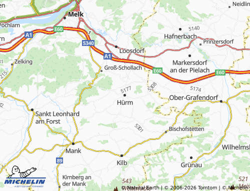 Mapa MICHELIN Hürm - ViaMichelin