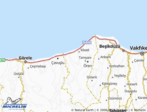 Mappa MICHELIN Aralık - ViaMichelin
