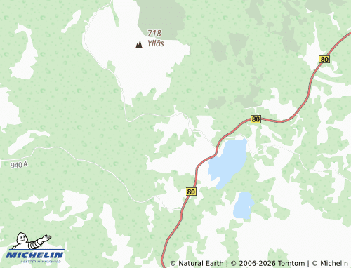 Kaart MICHELIN Palovaara - ViaMichelin
