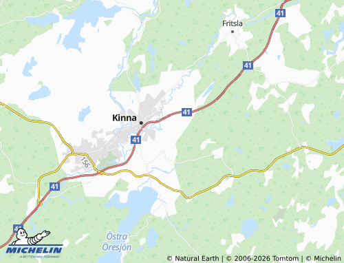 MICHELIN-Landkarte Brättingstorp - ViaMichelin