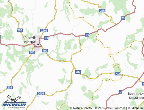 Mappa MICHELIN Sredoseltsi - ViaMichelin