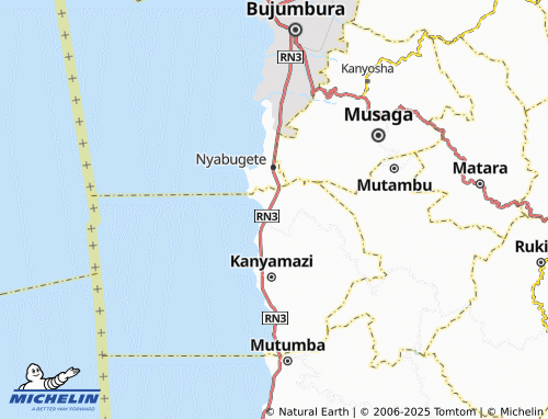 MICHELIN Gakungwe map - ViaMichelin