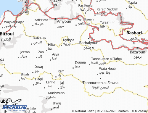 Mapa MICHELIN Kafr Hilda - ViaMichelin