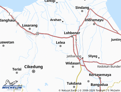 Carte MICHELIN Lelea - ViaMichelin