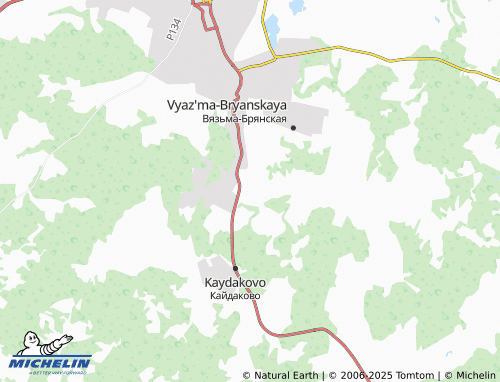 MICHELIN Bykovo map - ViaMichelin