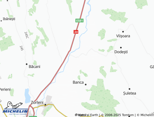 MICHELIN Gara Banca map - ViaMichelin