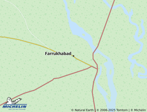 MICHELIN Farrukhabad map - ViaMichelin
