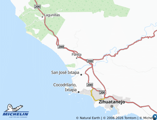 MICHELIN Atardecer map - ViaMichelin