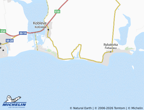 MICHELIN Mors'ke map - ViaMichelin