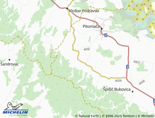 MICHELIN Velika Črešnjevica map - ViaMichelin