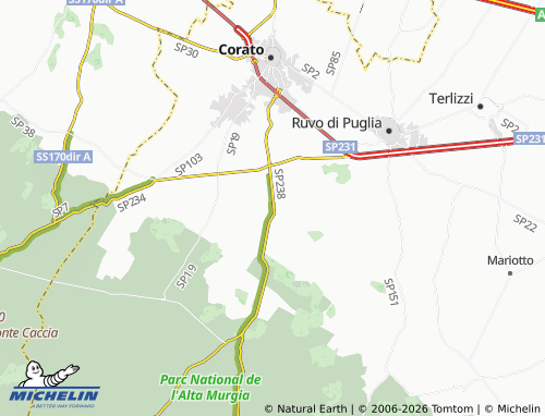 MICHELIN Calendano map - ViaMichelin