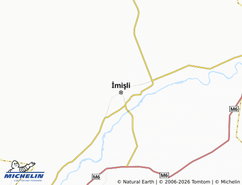 MICHELIN İmişli map - ViaMichelin