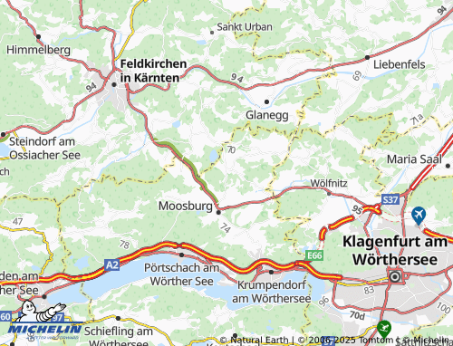 MICHELIN-Landkarte Malleberg - ViaMichelin