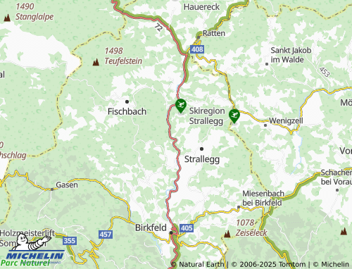MICHELIN-Landkarte Feistritz - ViaMichelin