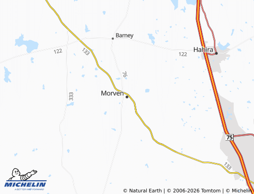 Mappa MICHELIN Morven - ViaMichelin