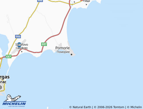 Mappa MICHELIN Pomorie - ViaMichelin
