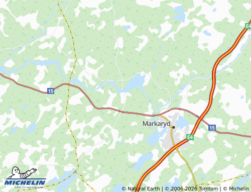 Mapa MICHELIN Råstorp - ViaMichelin