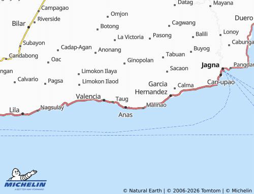 Mappa MICHELIN Magsaysay - ViaMichelin