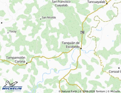 MICHELIN El Cerrito map - ViaMichelin