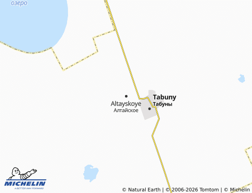 MICHELIN-Landkarte Altayskoye - ViaMichelin
