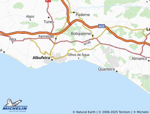 MICHELIN Torre da Medronheira map - ViaMichelin