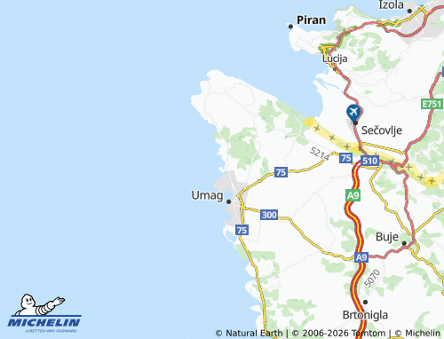 MICHELIN-Landkarte Monterol - ViaMichelin