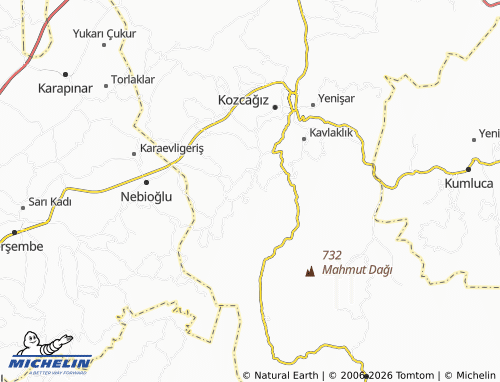 MICHELIN-Landkarte Hasanefendi - ViaMichelin
